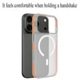 thumbnail image 5 of For iPhone 17 Pro Max Phone Case,Fit for MagSafe,Anti-yellowing,Stripes Anti-slip Anti-drop,Durable Magnetic Phone Shell, 5 of 5