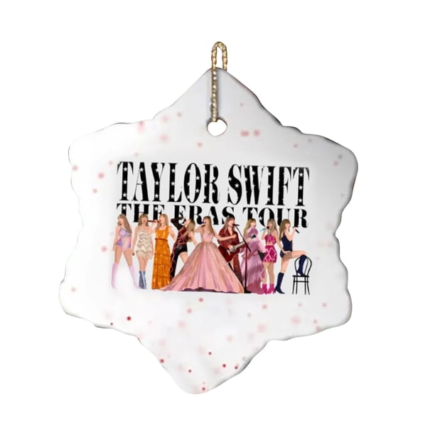 Taylor Swift Ornament - The Eras Tour Ornament - Christmas Decorations ...