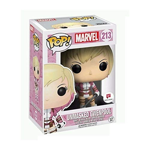 FunkoPop！213 UNMASKED GWENPOOL Unmasked Gwenpool Gwendolyn Poole Deadpool POP! Marvel #213