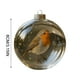 thumbnail image 3 of Herunwer Winter Birds Christmas Glass Bauble Collection, Nature’s Birds Crystal Glass Ornament, Cute Hummingbird Christmas Tree Ornaments, 3 of 6