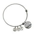 thumbnail image 2 of "Faith & Grace" Stainless Steel Initial Bracelet-Isaiah 43:1 by Shields of Strength, 2 of 2