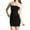 Black, variant on Giftesty Womens Dresses Clearance Womens Solid Color Elastic Buttocks Wrapped Chest Ultra Short Skirt Strapless Dress Sleeveless Round Neck Dress