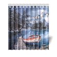 thumbnail image 1 of ABPHQTO Barco Cortina de Ducha Cortina de Ducha Impermeable 160x180 cm, 1 of 2