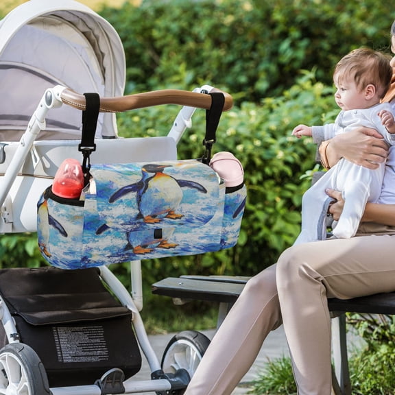 DIXRUYEE Stroller Organizer Dancing on The Tides Printed