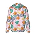 thumbnail image 2 of Picia Tropical Plants Women's Men's UPF 50+ Sun Protection Hoodie Shirt Long Sleeve SPF Fishing Outdoor UV Hiking Lightweight Shirts-X-Large, 2 of 9