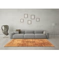 thumbnail image 3 of Ahgly Company Indoor Rectangle Abstract Brown Contemporary Area Rugs, 7' x 10', 3 of 4