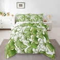 thumbnail image 2 of Manfei Green Ginkgo Leaves Bedding Comforter Set,Natural Botanical Twin Comforter Sets,Rustic Leaf Autumn Plant Bedding Set For Girls,Uxury Bedroom Decor Reversible,2-Piece, 2 of 8