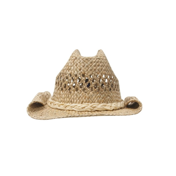 Aofa Outdoor Couple Hat Travel Sunscreen hat Western Cowboy Straw Hat Hand  Woven Straw Hat