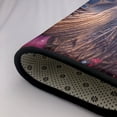 thumbnail image 5 of Realistic Flower Turtle Shaggy Area Rug, Rugs for Living Room Bedroom Non Slip Door Mat Indoor Carpet Machine Washable Nursery Home Decor Floor Mats for Entryway 60x39in-#, 5 of 5