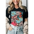 thumbnail image 5 of Boho Abstract Floral Graphic T Shirts, 5 of 10