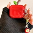thumbnail image 4 of Protective Case Cover for AirPods 4, Apple-shaped Shockproof Earphone Case, 4 of 8