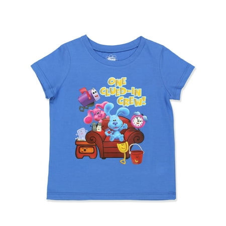 

Blue s Clues & You Toddler Short Sleeve T-Shirt Tee BCG017SS