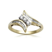 1/3 Carat T.W. Diamond 10kt Yellow Gold Fashion Ring