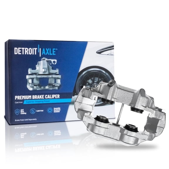 Detroit Axle - Front Left Brake Caliper for 1965-1982 Chevrolet Corvette, Driver Side Brake Caliper Replacement