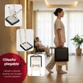 thumbnail image 4 of Taburete Plegable Suwon Negro: Portabilidad, Confort Acolchado y Diseño Moderno, 4 of 7
