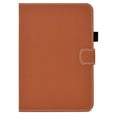 thumbnail image 3 of iPad 10th Generation Case 10.9 Inch, TECH CIRCLE Multi-Angle Viewing Slim Fit Folio Stand Case Full Body Protective Cover with Auto Sleep Wake Smart Cover for 10.9” iPad 10th Gen 2022 Release, Brown, 3 of 9