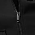 thumbnail image 5 of Jerdar Men's Solid Color Loose Casual Multi-Pocket Hooded Full Zip Long Sleeve Jacket Outdoor Jacket Men, 5 of 8
