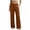 BRS45-Brown, variant on Womens Butterlift Wide Leg Pants Pockets - High Waisted Athletic Pants Lightweight Workout Lounge Yoga Loungewear Casual Womens Brown L