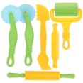 thumbnail image 1 of Miangastore 1 Ensemble Outils de Pâte d'Argile Kit Outils de Jeu de Pâte d'Argile DIY pour Enfants Outils de Modélisation, 1 of 9