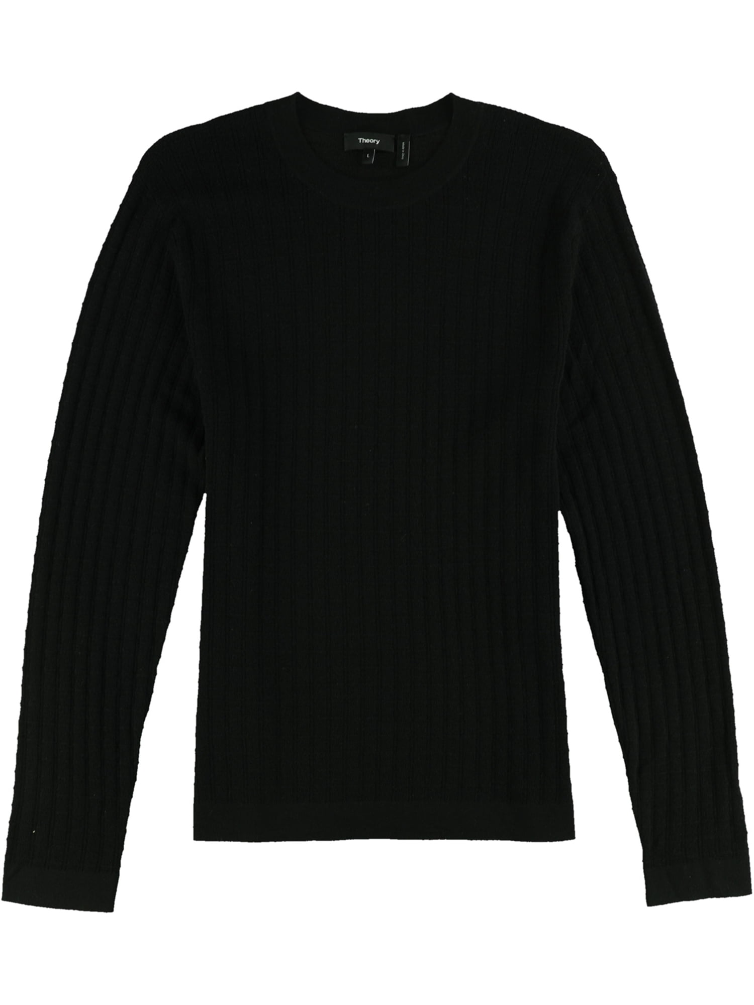 Theory Mens 100 Wool Pullover Sweater black L Walmart Canada