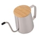 thumbnail image 4 of Hervidor de cuello de cisne con tapa, hervidor de café con vertidor, tetera de cuello de cisne de acero inoxidable de 600 ml con, 4 of 9