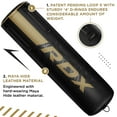 thumbnail image 7 of RDX Punch Bag 60LB,80LB, Leather Adult Punch Bag and Boxing Gloves, 4ft, Golden, 7 of 7
