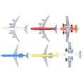 thumbnail image 4 of Juguete modelo de avión, juego de avión para niños Mini modelo de avión para niños Simulación Modelo de avión Características líderes de clase, 4 of 12