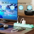 thumbnail image 2 of Regleta de alimentación SOLL IPX9 para exteriores, resistente a la intemperie, con 3 enchufes y 3 USB, 2 of 7