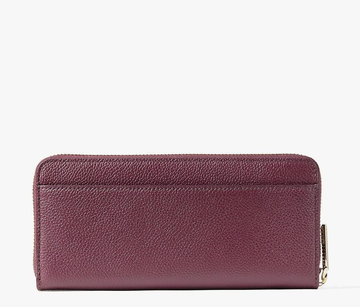 kate spade new york Margaux Slim Continental Wallet, Deep Cherry