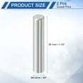 thumbnail image 2 of 2 Pcs 3/8x1-1/2" Dowel Pins, Bearing Steel Cylindrical Dowel Pins Shelf Support Peg Pin Rod Fasten Elements Metal Shelf Pegs, 2 of 6