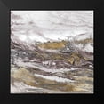 thumbnail image 2 of Kroeker, Wendy 15x15 Black Modern Framed Museum Art Print Titled - Geode I Lavender Version, 2 of 5