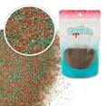 thumbnail image 3 of Red and Green Sanding Sugar - 12 Oz Resealable Stand Up Candy Bag -Christmas Themed Sanding Sugar for Baking and Decorating - Topping for Desserts and Snacks, 3 of 6