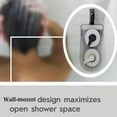 thumbnail image 4 of Adhesive Wall-Mount Shower Caddy w/Extendable Metal Pole & 4-Tier Adjustable Baskets for Bathroom Storage & Organization, 2.9-6.2 ft, 4 of 8