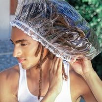ibasenice Shower Cap Long Hair Waterproof Bath Cap 1Pcs