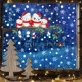 thumbnail image 3 of Christmas Bird Window Stickers Anti-static Branch Visible Self-adhesive Colorful Snowflake Decorations Stocking Wall Mirror Glass Decals New Year Favors Type 1, 3 of 8