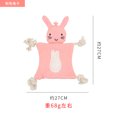 thumbnail image 1 of Macaron-colored animal-shaped dog toys, chewable, dog supplies, pet toys, pink rabbit, 1 of 5