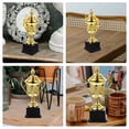 thumbnail image 3 of 2pcs Gold Award Trophies Portable Plastic Trophies Delicate Competition Winner Trophies, 3 of 9