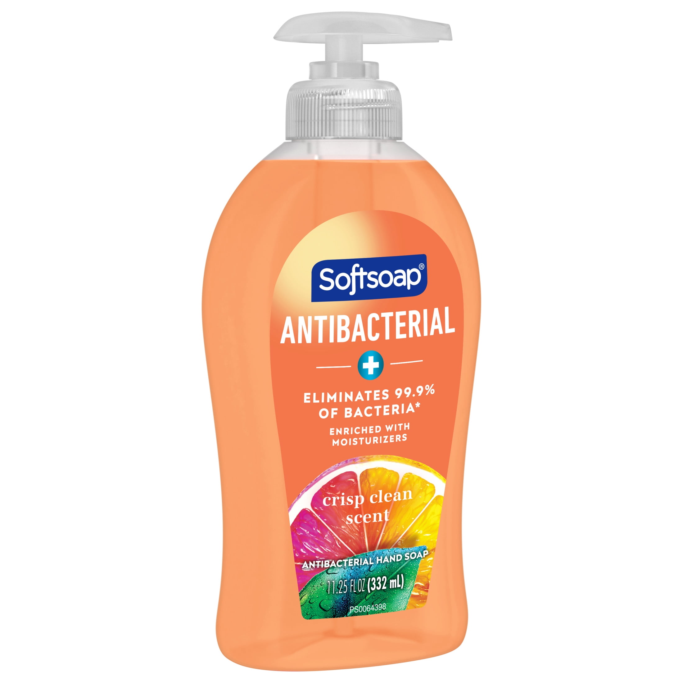 Antibacterial Hand Soap, Crisp Clean, 11.25 oz Pump Bottle Antibacterial Hand Soap, Crisp Clean, 11.25 oz Pump Bottle