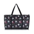 thumbnail image 3 of Disney Nightmare Before Christmas Duffle Bag  Jack Skellington & Sally 16" Travel Bag  Overnight Weekender Bag with Shoulder Strap  Ages 3+, 3 of 6