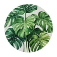 thumbnail image 4 of PIKWEEK Palm Leaves with Lush Branches and Leaves Tablecloth, Tropical Jungle Palm Leaves with Charming Colors, Round Table Cover White, 4 of 8