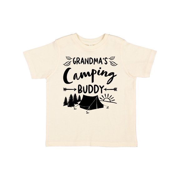 Inktastic Grandmas Camping Buddy Boys or Girls Toddler T-Shirt