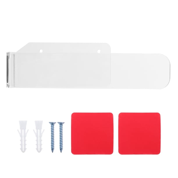 Hoja de la toalla 1pc Punch-Free Toaller Holder Acrílico Toalla Rack Accesorios de baño
