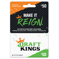thumbnail image 2 of Draft Kings $50 Gift Card, 2 of 2