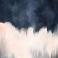 thumbnail image 2 of Allen, Kimberly 26x26 Black Ornate Wood Framed with Double Matting Museum Art Print Titled - Blue Blush, 2 of 4