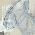 thumbnail image 3 of Goldberger, Jennifer 20x20 Black Modern Framed Museum Art Print Titled - Cool Neutral Loops I, 3 of 5
