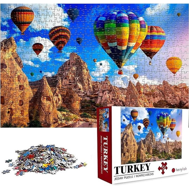 Rompecabezas 1000 Piezas Hanylish Diseño Paisaje Turquía