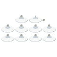 thumbnail image 1 of Uxcell 10 Paquetes de Ventosas para Vidrio 40mm/1.6" Diámetro Almohadillas de Succión con Tornillo M4 x 8mm, 1 of 1