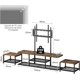 thumbnail image 2 of Mueble para TV Moderno con Soporte, Mesa de TV Grande con 2 Mesas Auxiliares Extraíbles Centro de Entretenimiento para Televisor de hasta 75 Pulgadas, Mueble para Television, Sala, Dormitorio, 2 of 8