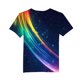 thumbnail image 4 of Cultivo de Manga Corta Superior Estrella Impresión Cuello Redondo Casual Versátil para Niños Niños Camisa de Manga Corta Tee Gráfica para 3-14 Años, 4 of 7