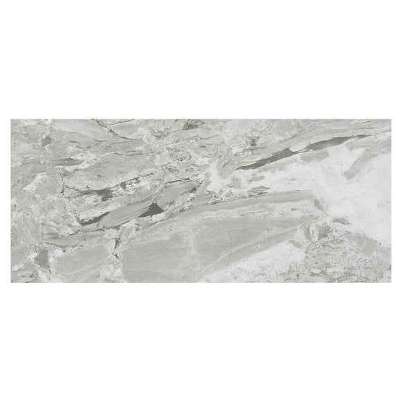 Palisade 4.5 in. x 11 in. Tile Shower and Tub Surround Sample in Smoky Sky